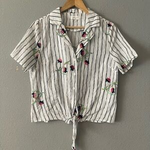 Sophie Rue Floral Button Down Shirt